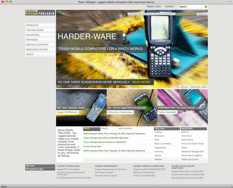 Psion Teklogix New Site