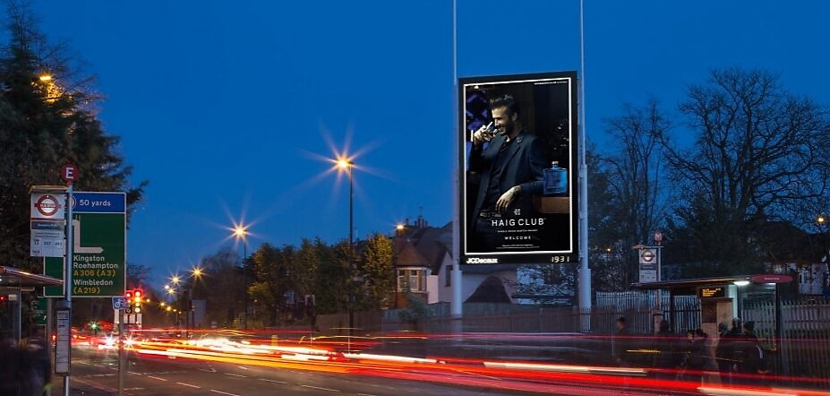 JCDecaux and Rosslyn Park visual spam