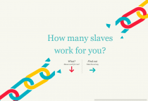 Slavery Footprint calculator