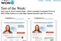 content marketing as experiment
