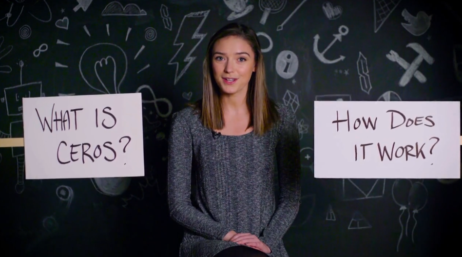 The Ceros product demo video. An example of B2B marketing as a filter.